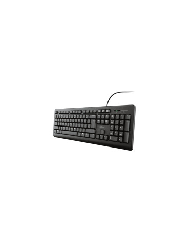Trust TK-150 teclado Universal USB QWERTY Español Negro