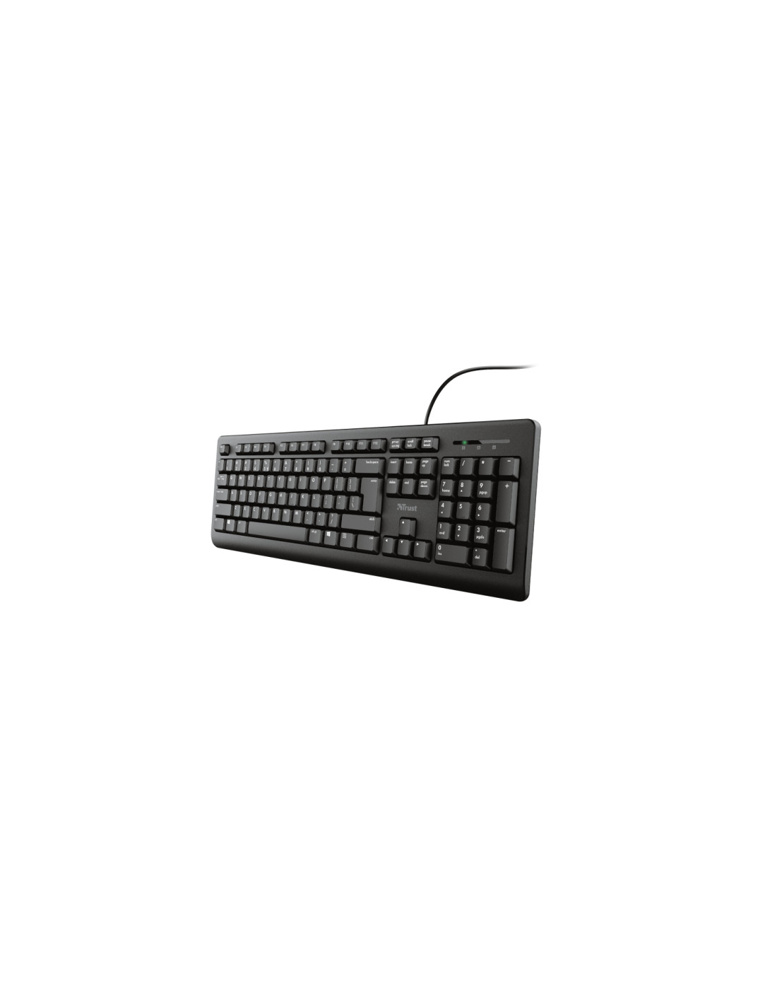 Trust TK-152 teclado USB QWERTY Español Negro