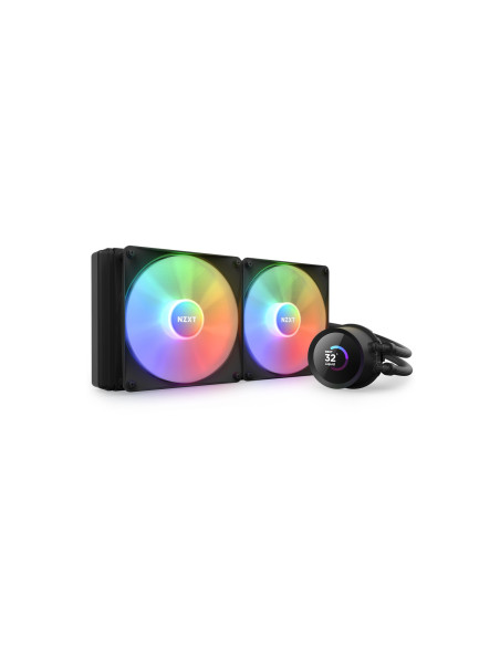 NZXT Kraken 280 RGB Procesador Sistema de refrigeración lÍ­quida todo en uno 14 cm Negro 1 pieza(s)