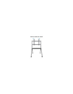TooQ iSTAND Soporte de Suelo con Ruedas para Pantallas 50"- 86", Gris 2