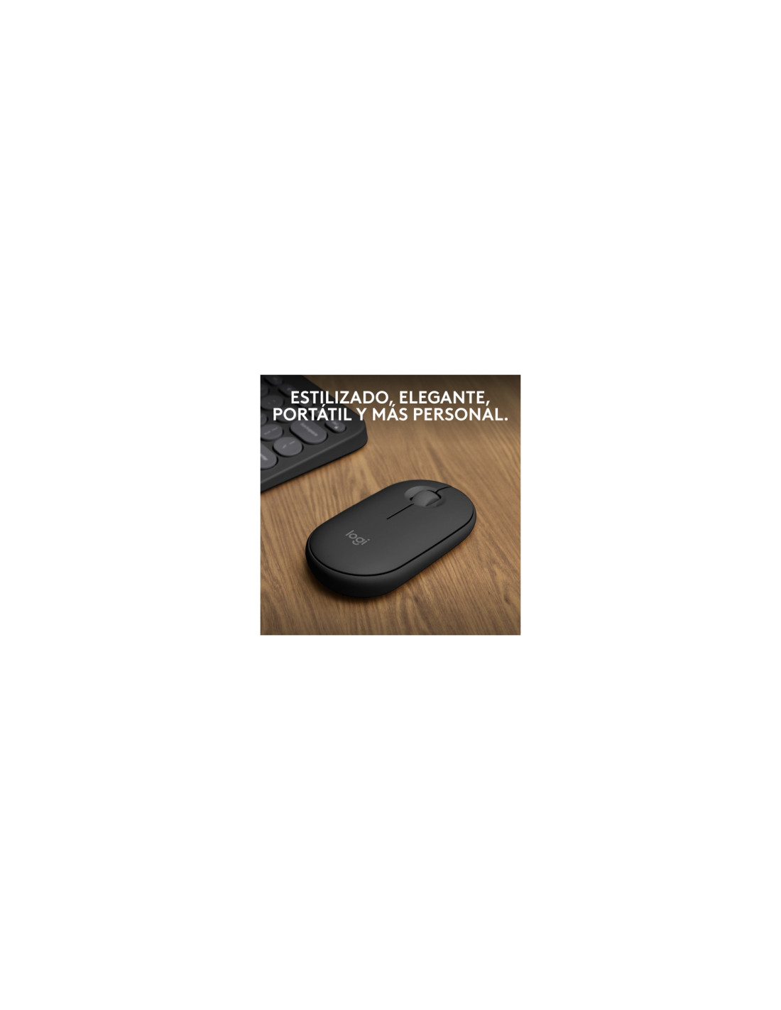 Logitech Pebble 2 M350s ratón Ambidextro RF Wireless + Bluetooth Í???ptico 4000 DPI