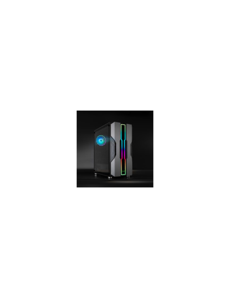 TooQ Caja Semitorre Gaming TQGCC103-B “NIGHTCITY” Negra