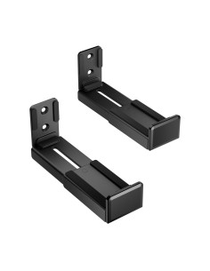 AISENS Soporte Universal de Pared para Barra de Sonido, Negro
