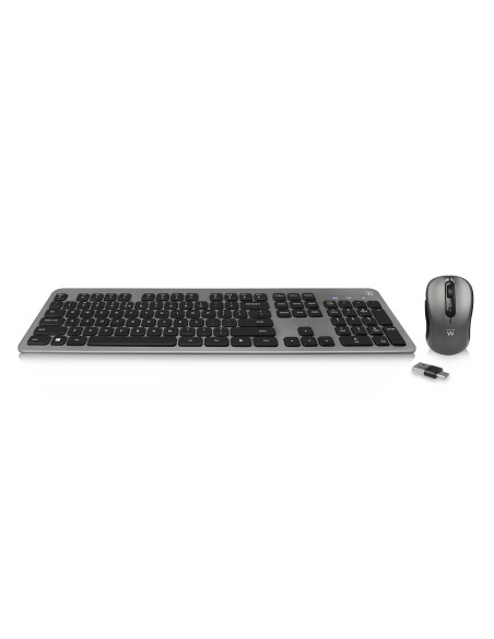 Ewent EW3272 teclado Ratón incluido Universal RF inalámbrico QWERTY