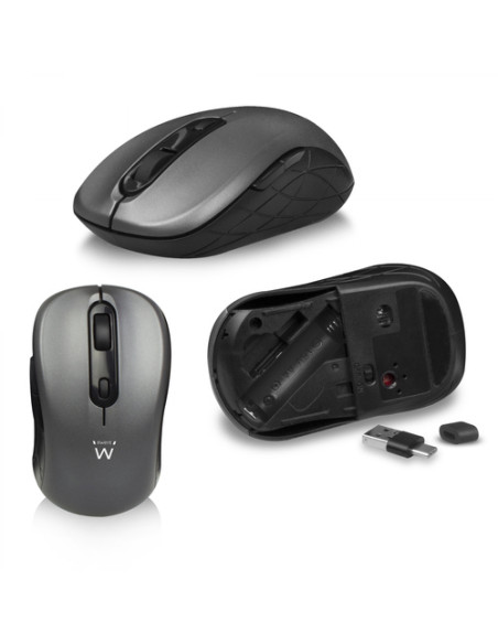 Ewent EW3272 teclado Ratón incluido Universal RF inalámbrico QWERTY