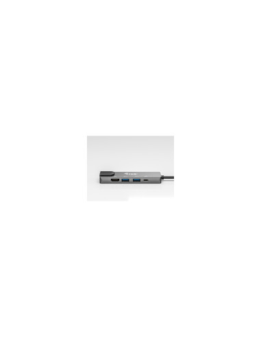Equip Adaptador multifunción USB-C 5 en 1, HDMI , Gigabit LAN, USB