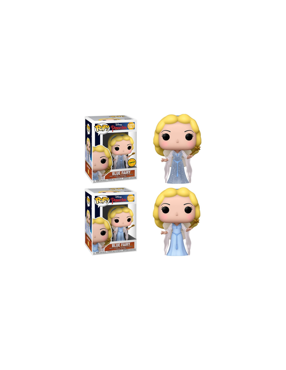 Funko pop disney pinocchio hada azul opcion chase 51535