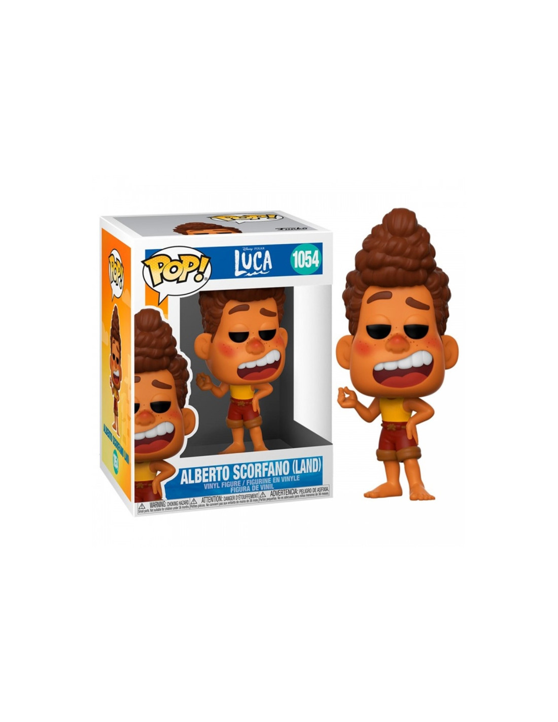 Funko pop disney luca alberto scorfano forma terrestre 55763