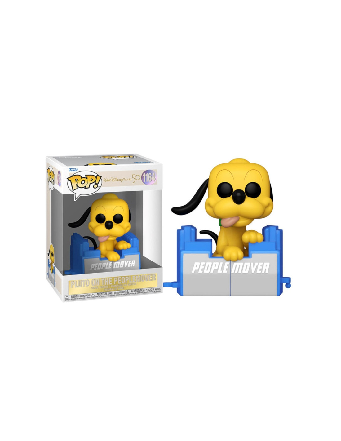 Funko pop disney walt disney aniversario 50th people mover pluto 59509