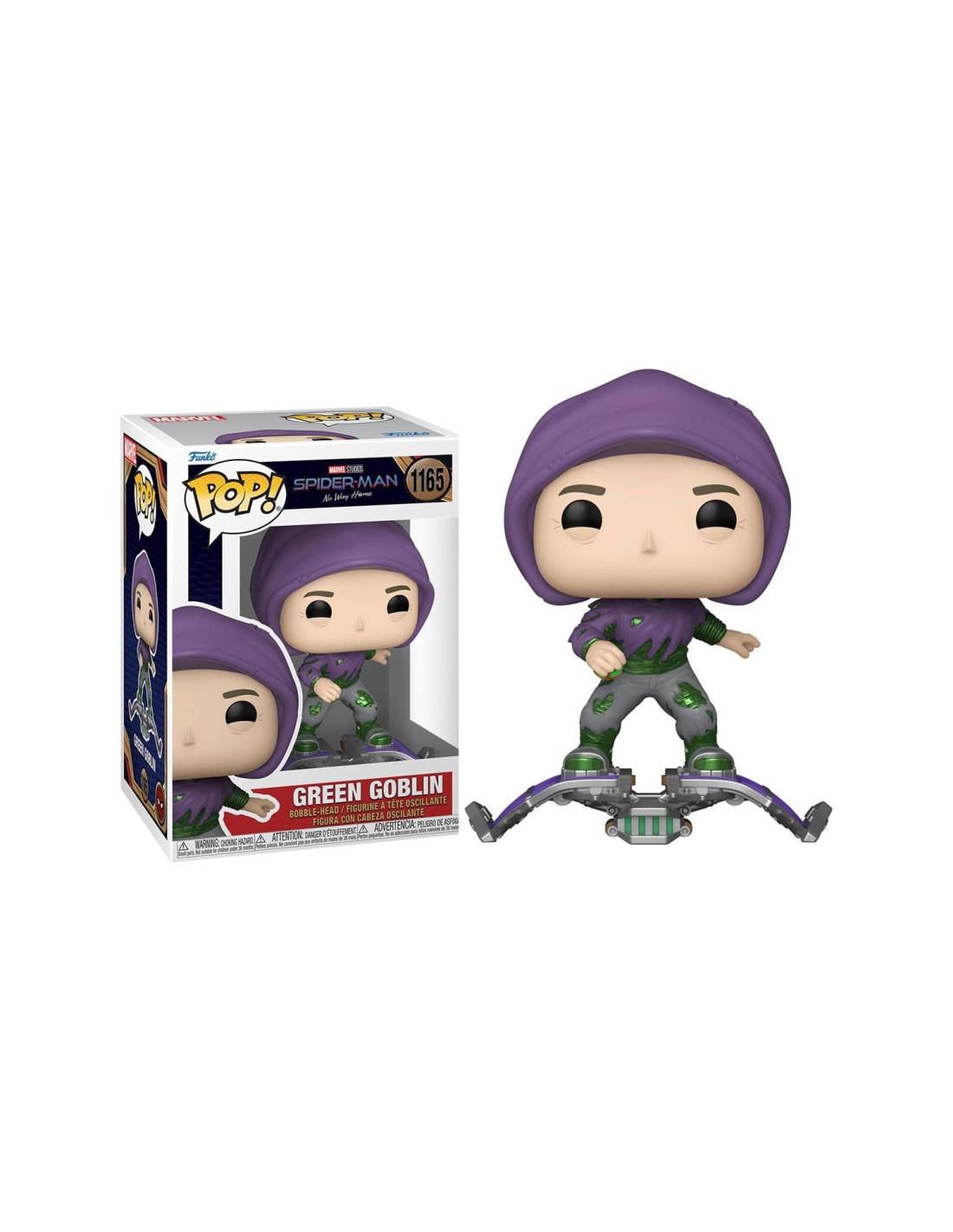 Funko pop marvel spiderman no way home green goblin 67605
