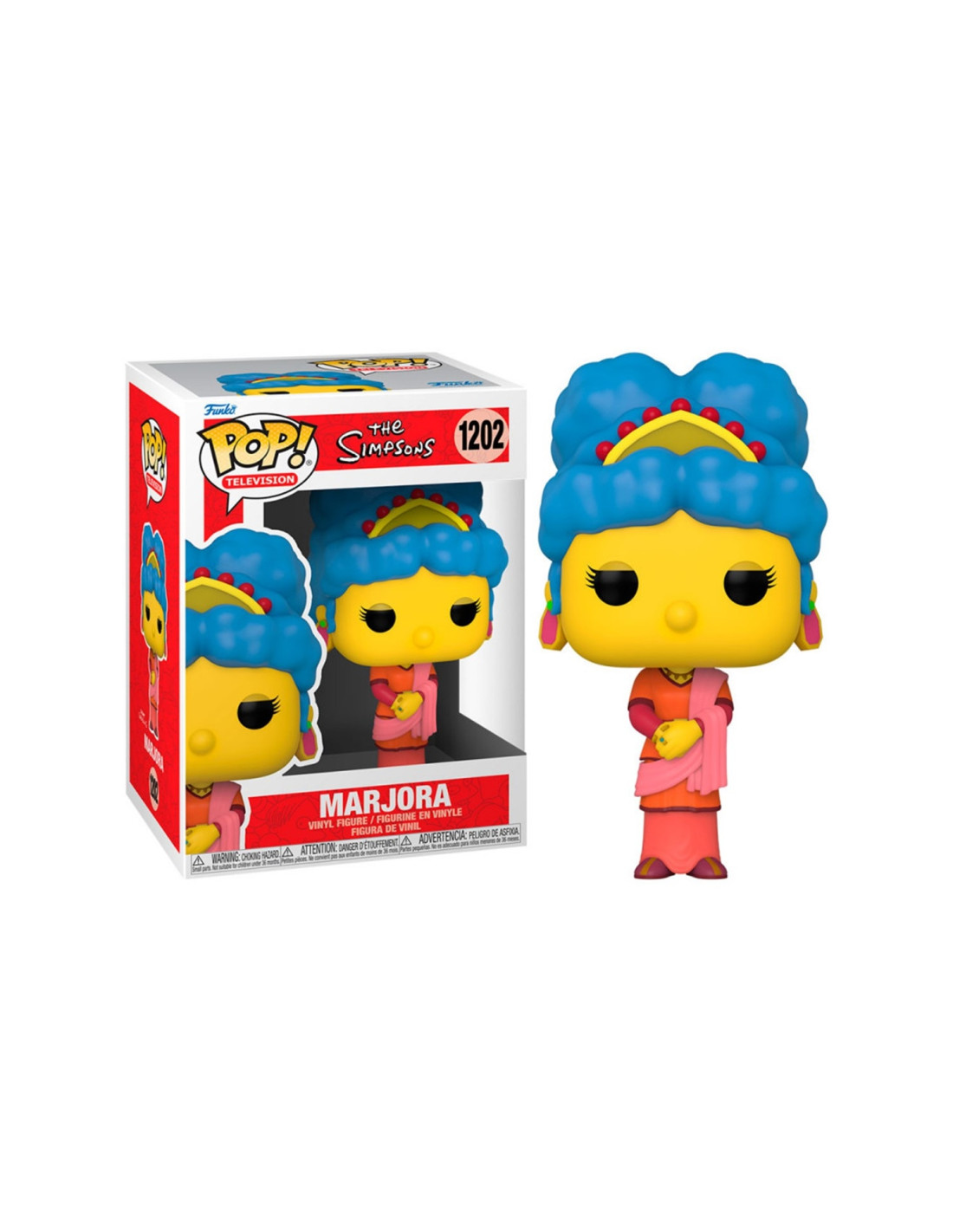 Funko pop animacion the simpsons marge como marjora 59298