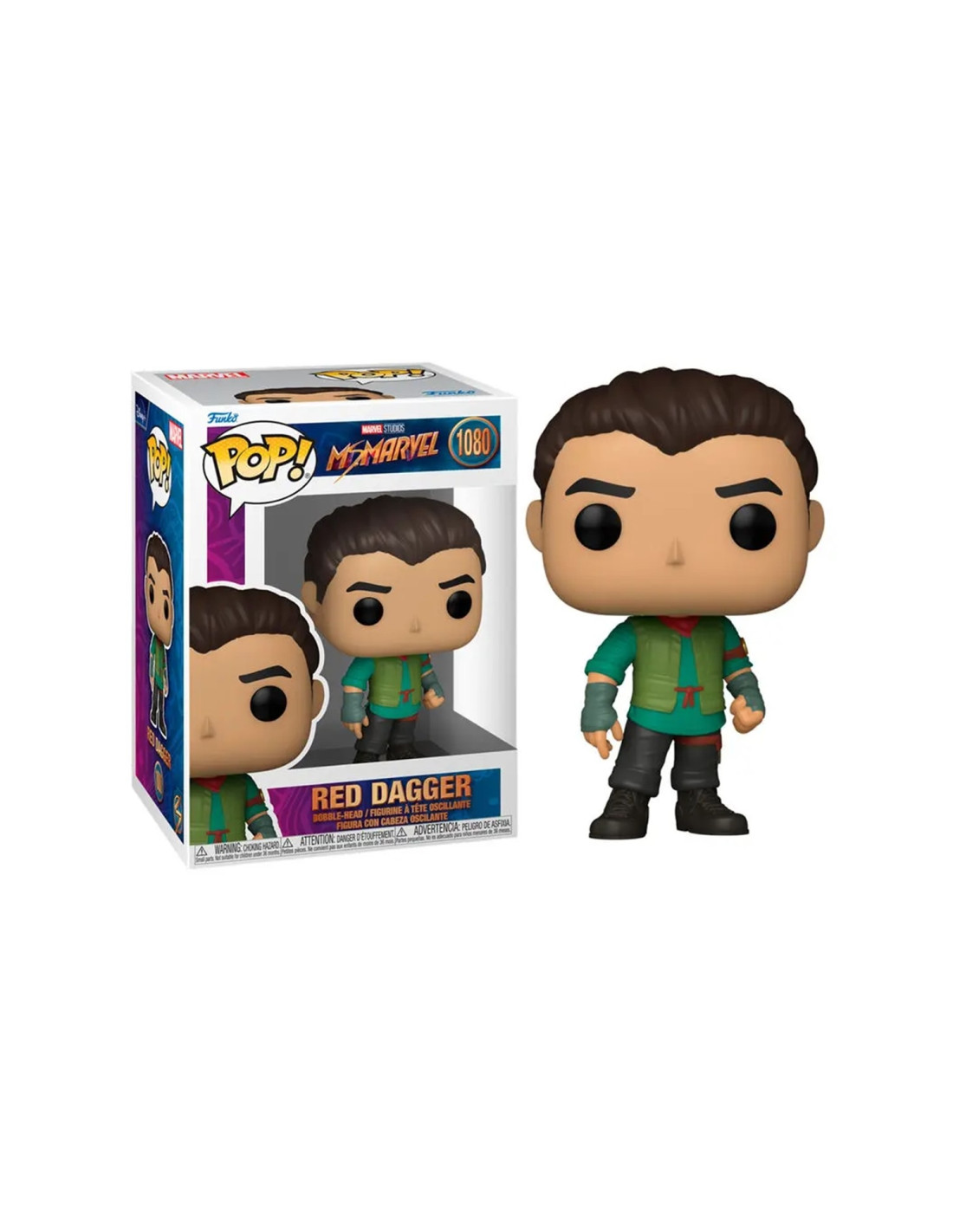Funko pop marvel ms. marvel red dagger 59498