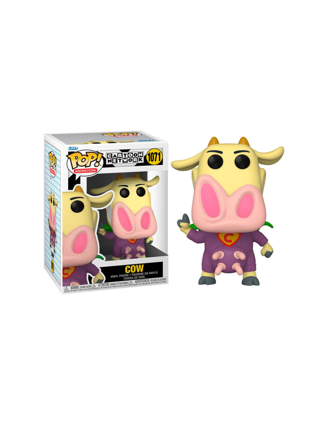 Funko pop animacion cartoon network vaca y pollo super vaca 57791