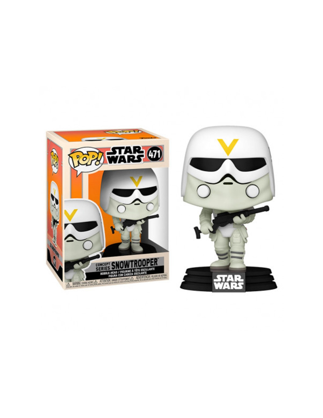 Funko pop star wars concept snowtrooper version alternativa 56768