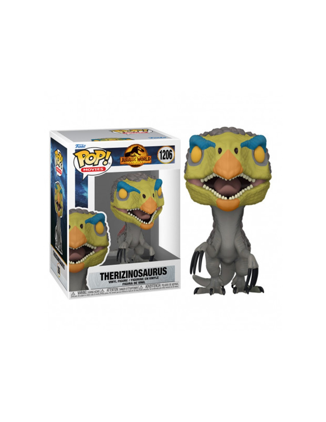 Funko pop cine jurassic park jurassic world 3 therizinosaurus 55293