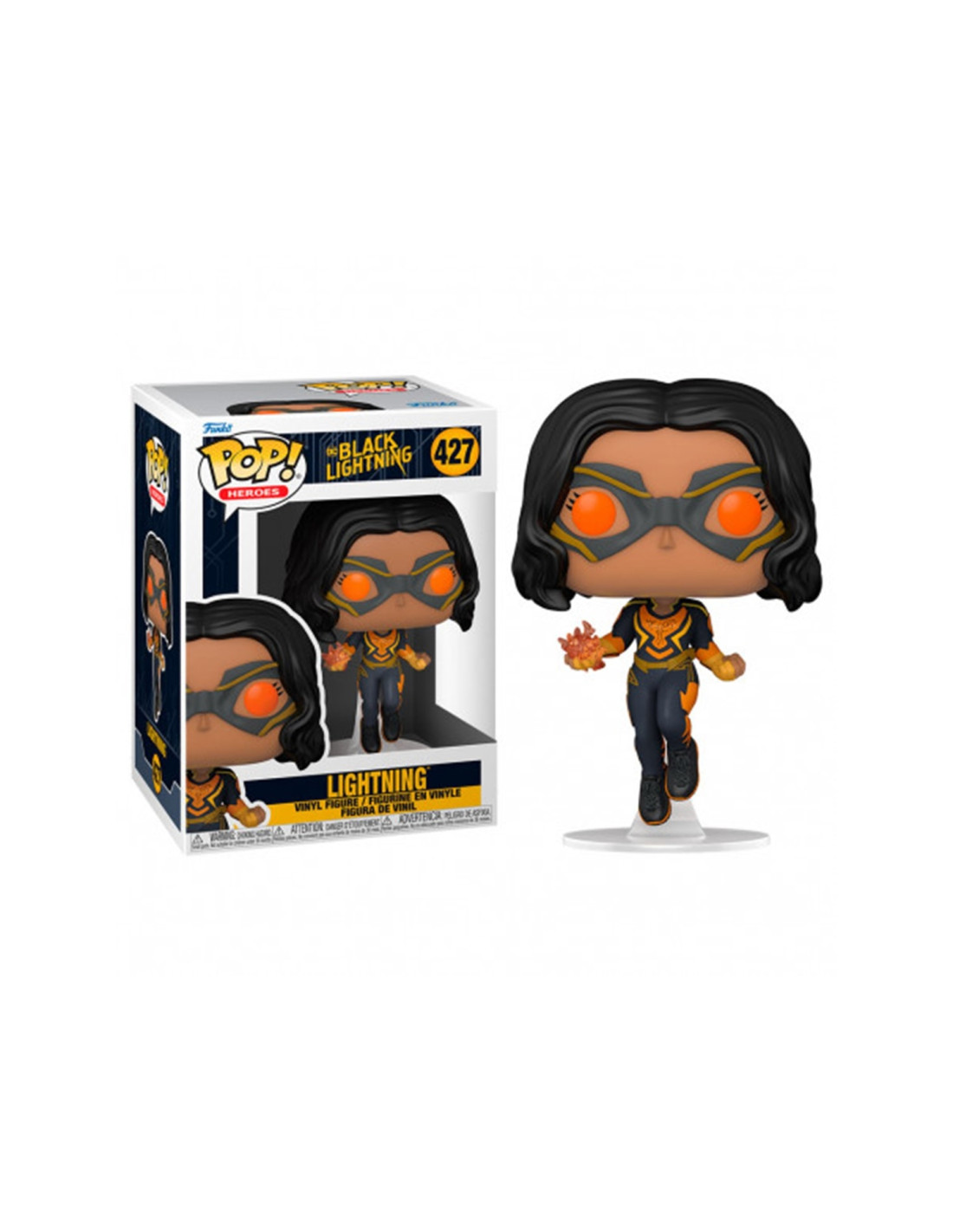 Funko pop dc comics black lightning lightning 57590