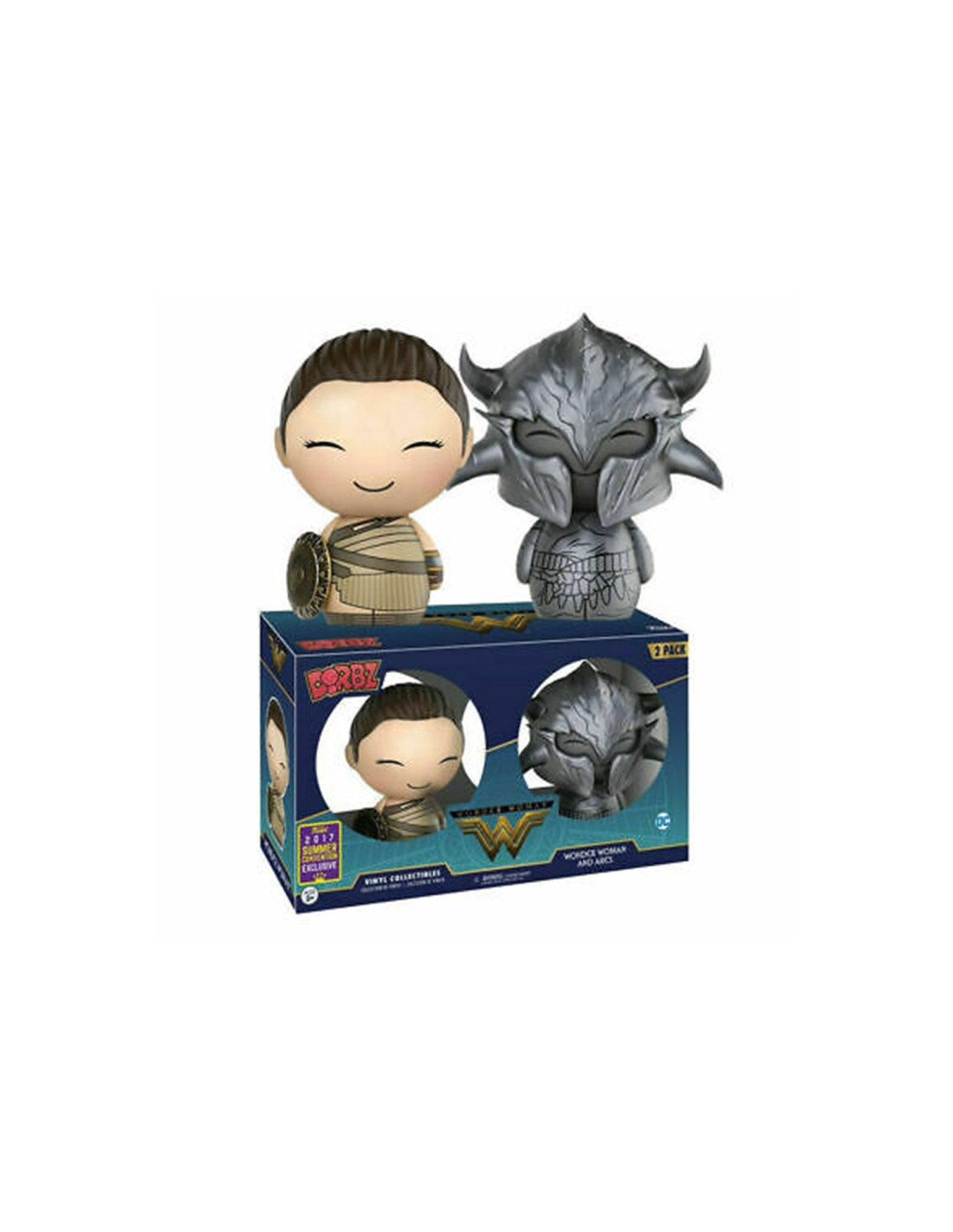 Funko dorbz dc comics wonder woman pack 2 wonder woman & ares edicion limitada
