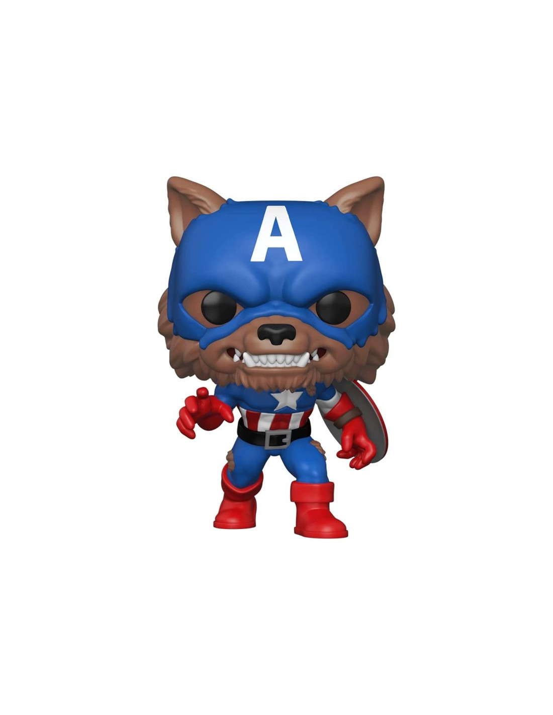 Funko pop marvel capitan america capwolf edicion limitada exclusiva 55506