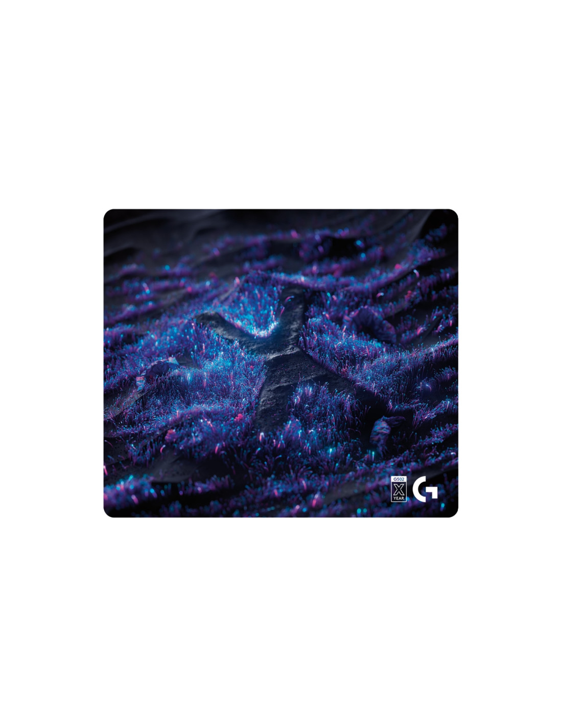 Logitech G G640 Anniversary Edition Alfombrilla de ratón para juegos Negro, Azul