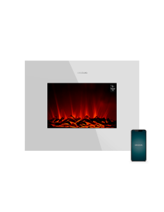Chimenea el?ctrica ReadyWarm 2690 Flames Connected White