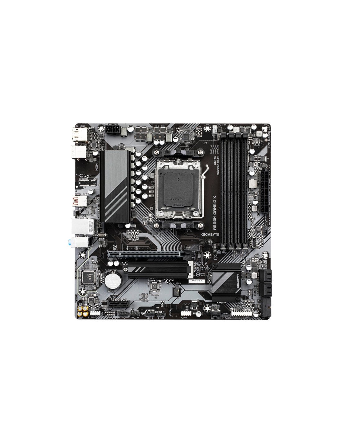 Gigabyte A620M GAMING X placa base AMD A620 Zócalo AM5 micro ATX