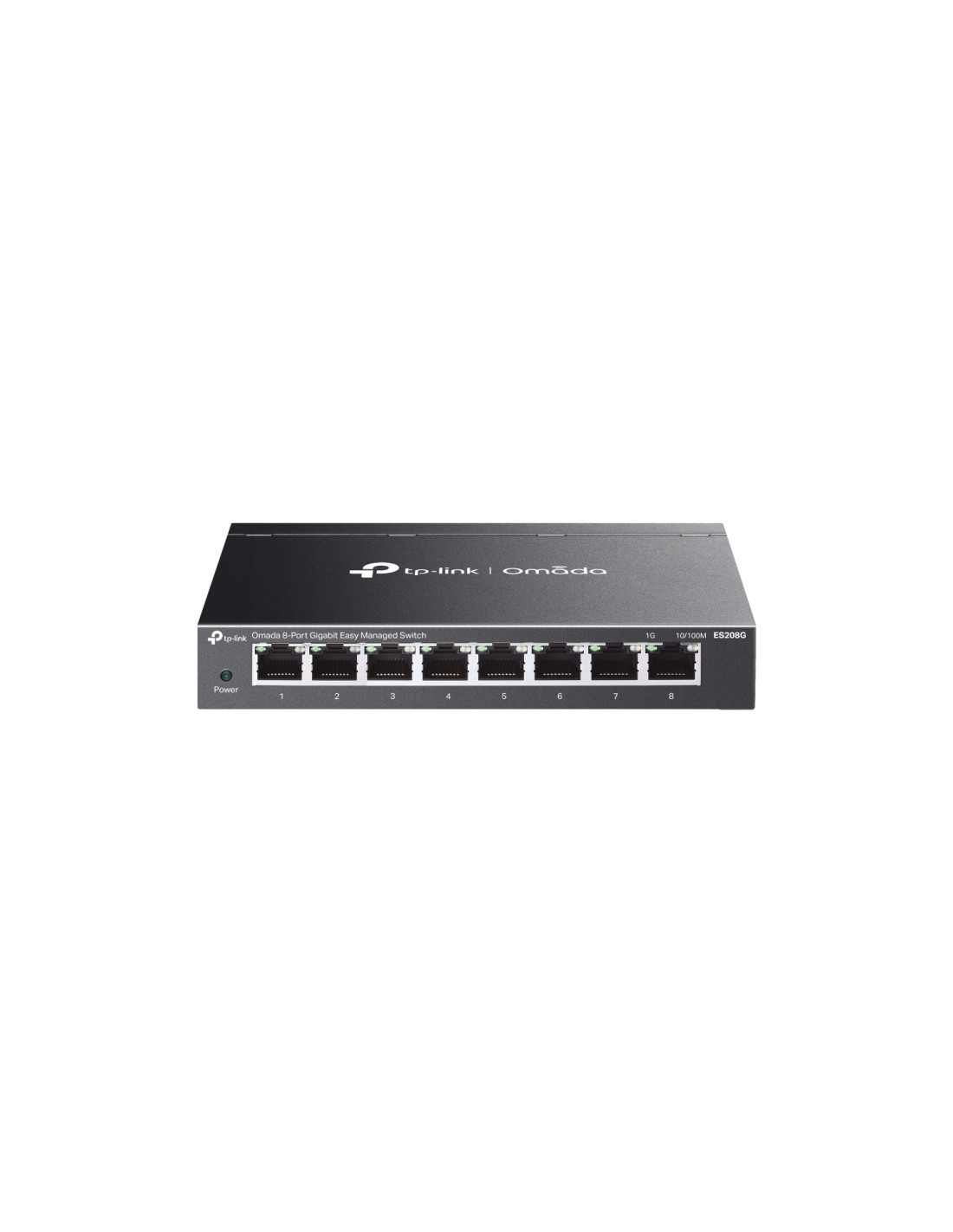 TP-Link Omada ES208G switch Gestionado L2 Gigabit Ethernet (10/100/1000) Negro