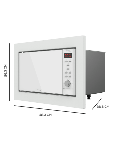 Microondas encastrable GrandHeat 2350 Built-In White