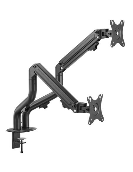 iggual SPMP02 Soporte pinza 2 monitores 17"-32"pro