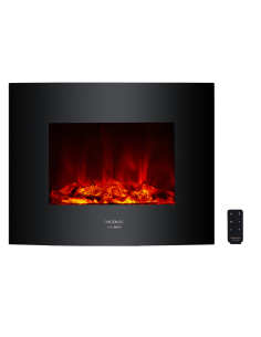 Chimenea electrica decorativa de pared Ready Warm 2600 Curved Flames