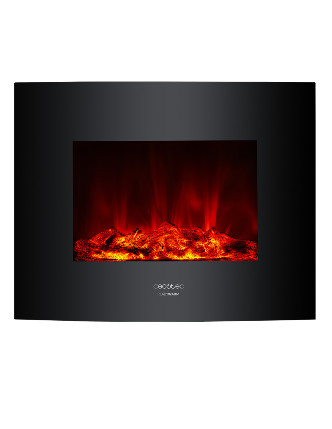 Chimenea electrica decorativa de pared Ready Warm 2600 Curved Flames