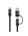 Ewent EW9918 cable USB 1 m USB 3.2 Gen 1 (3.1 Gen 1) USB C Negro