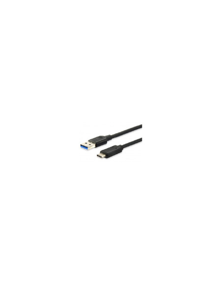 Equip 128345 Cable USB 3.2 Gen 1 C a A, M/M, 0,5 m, 5 Gbps, negro