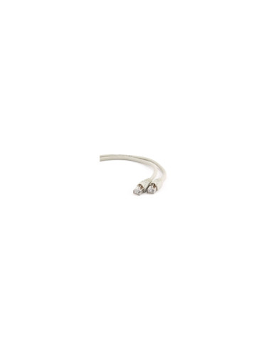 LATIGUILLO APANTALLADO EQUIP S/FTP CAT6 LIBRE HALOGENOS 0.25M BLANCO 605513