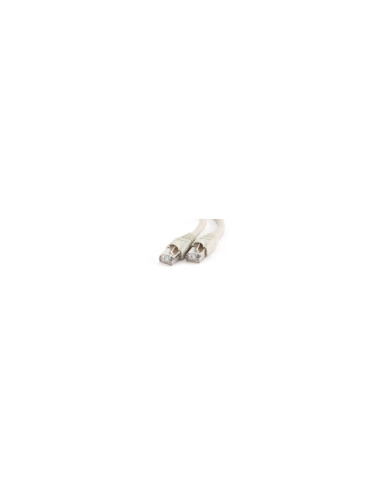 LATIGUILLO APANTALLADO EQUIP S/FTP CAT6 LIBRE HALOGENOS 0.25M BLANCO 605513