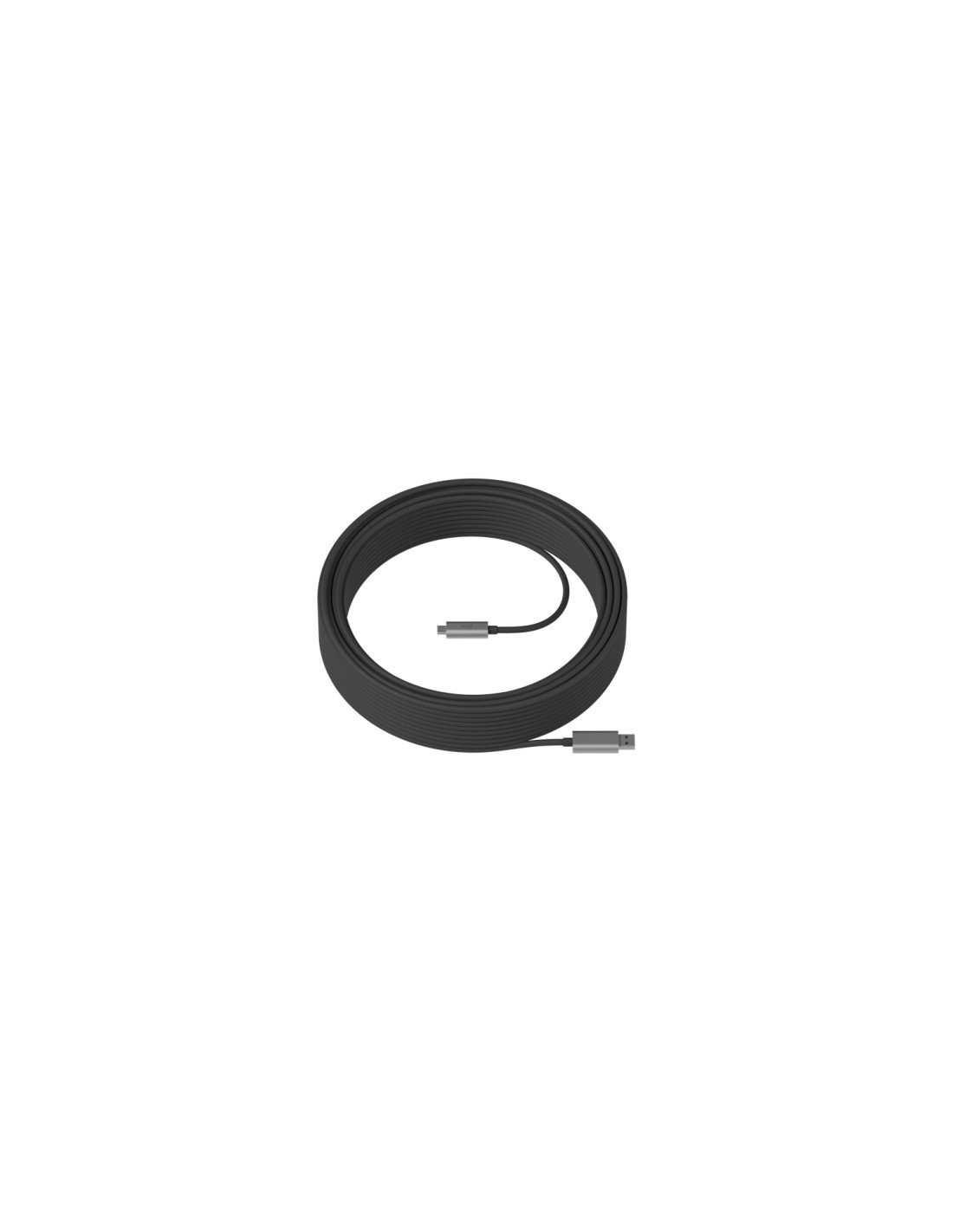 Cable logitech strong usb 3.2 gen 2 usb tipo-a macho a usb tipo-c macho 10m negro 939-001799