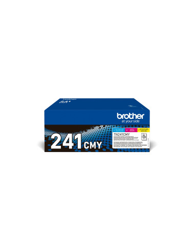 Brother TN-241CMY cartucho de tóner 3 pieza(s) Original Cian,