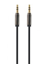 Gembird Cable CCAP-444-0.75M (Mini Jack M - Mini Jack M 0,75m black color) cable de audio 3,5mm Negro