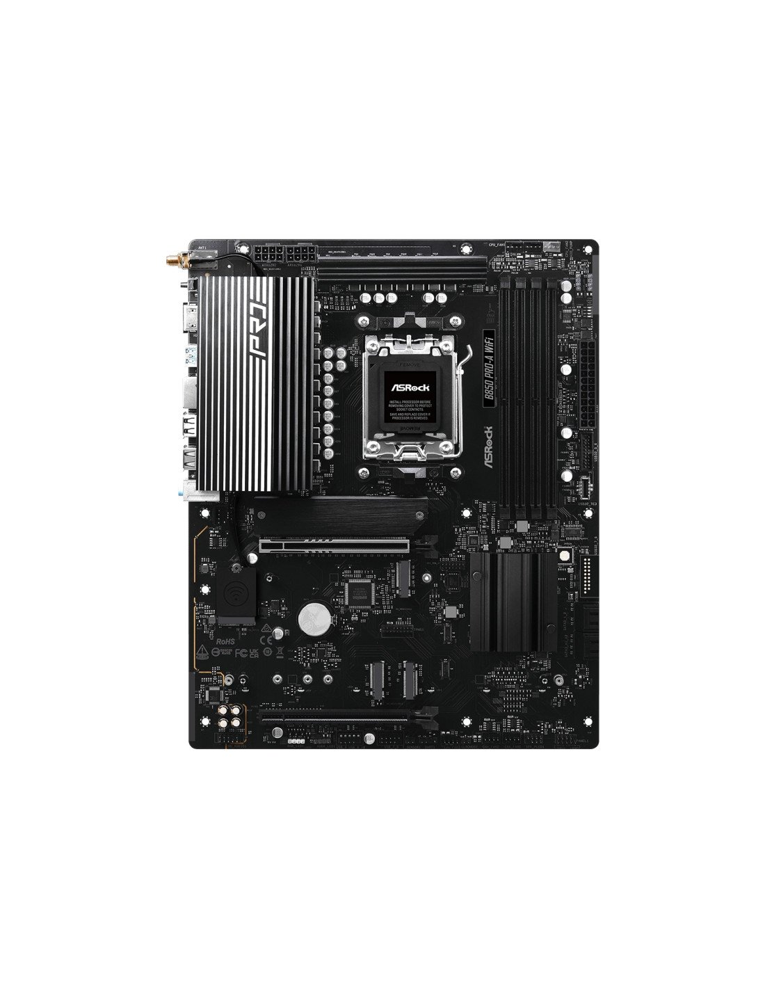 Asrock B850 Pro-A WiFi AMD B850 Zócalo AM5 ATX