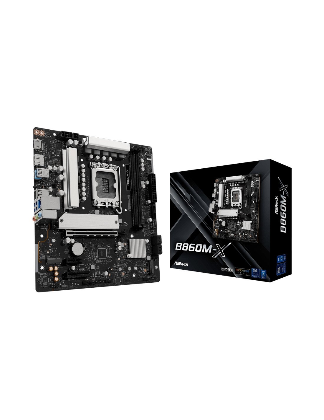Asrock B860M-X Intel B860 LGA 1851 (Socket V1) micro ATX
