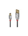 Lindy 36634 cable USB 5 m USB 2.0 USB A Mini-USB B Gris