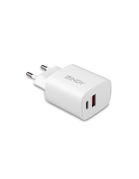 Lindy 73413 cargador de dispositivo móvil Universal Blanco Corriente
