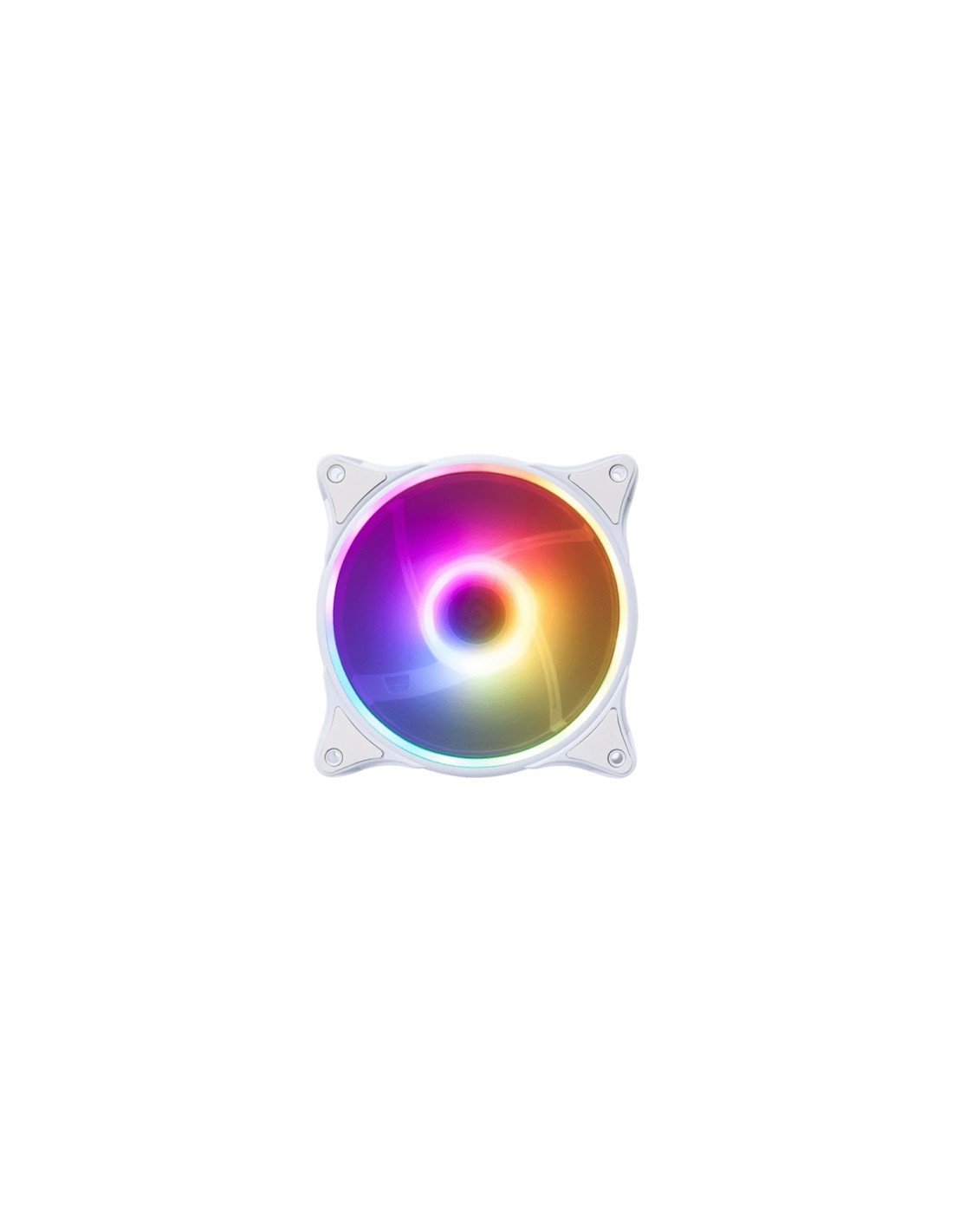 HIDITEC VENTILADOR GAMING ARGB-N-18 WHITE 120 MM