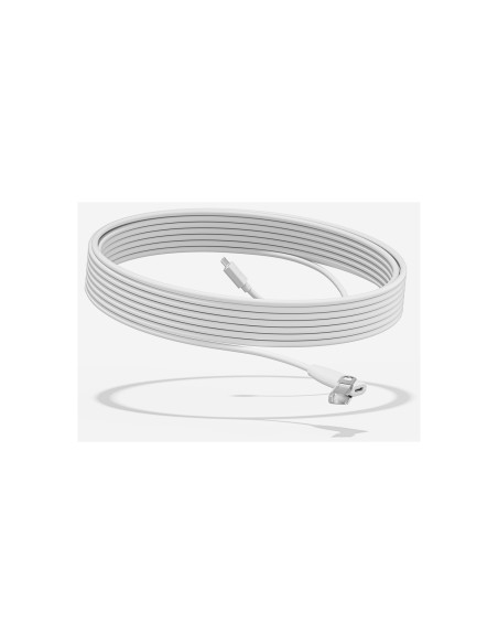 Logitech Rally Mic Pod cable de extension blanco