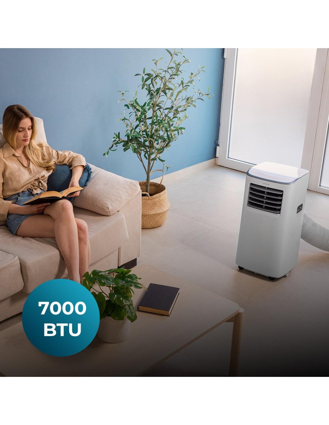 Aire acondicionado port?til ForceClima 7400 Soundless Touch