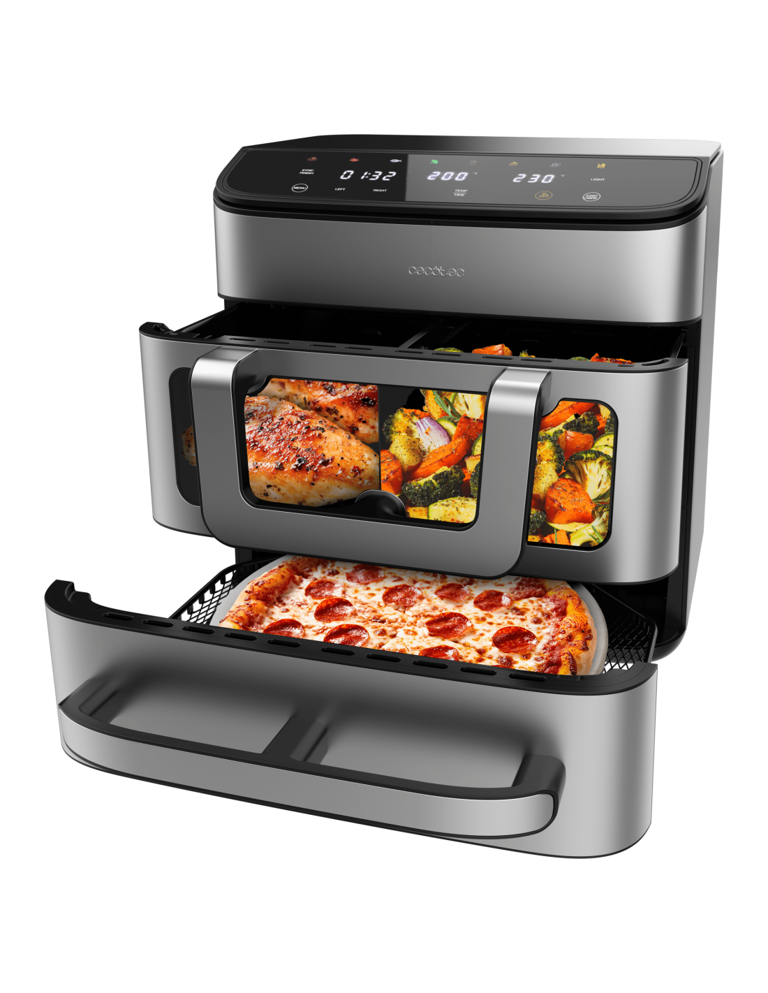 Cecofry FoodCourt 18000 4Pizza