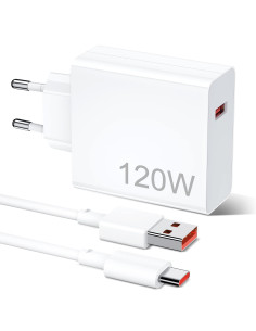 Cargador Original Xiaomi 120W - ¡Potencia garantizada!