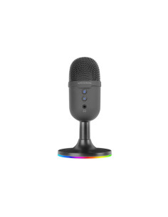 Micrófono HD con reducción de ruido.