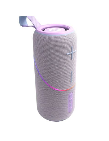 Alta potencia en un altavoz compacto.