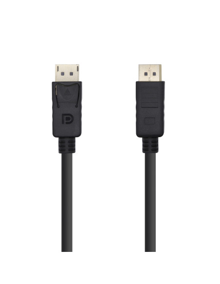 AISENS Cable Displayport V1.2 4K@60HZ, DP/M-DP/M, Negro, 5.0m