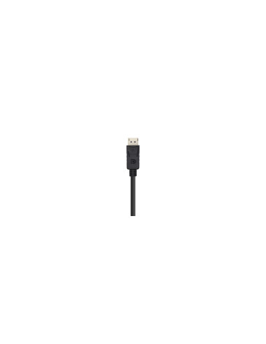 AISENS Cable Displayport V1.2 4K@60HZ, DP/M-DP/M, Negro, 5.0m